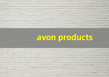 avon products